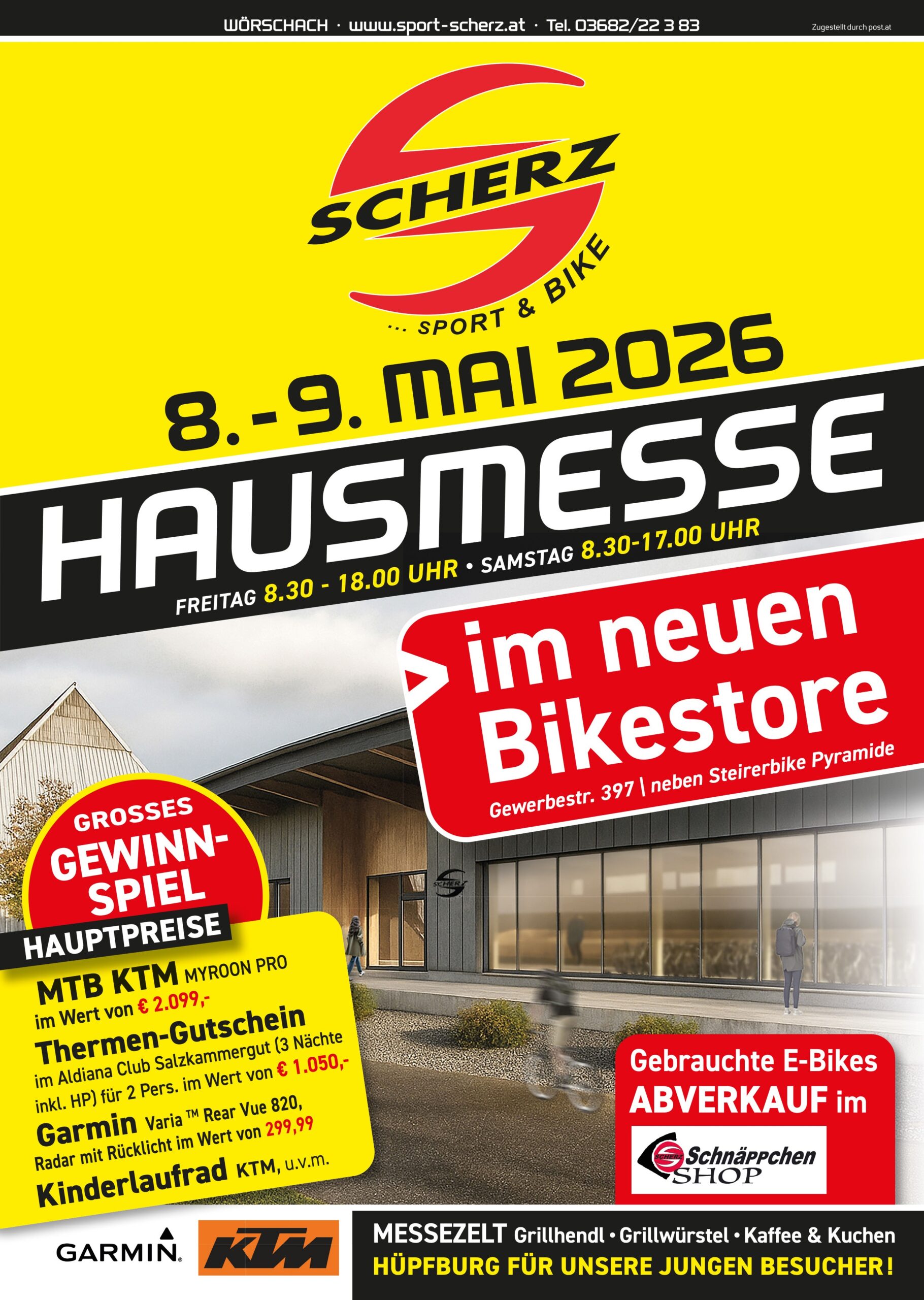 Flugblatt Hausmesse 2026 Frühjahr Flugblatt